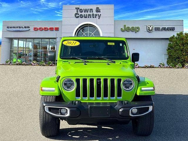 used 2021 Jeep Wrangler Unlimited 4xe car, priced at $31,495