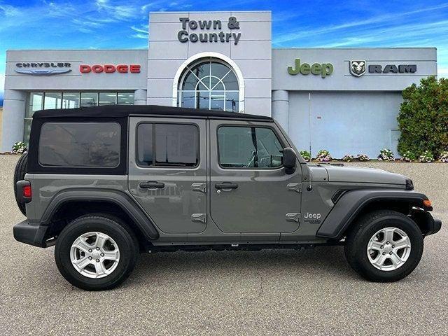 used 2021 Jeep Wrangler Unlimited car, priced at $26,995