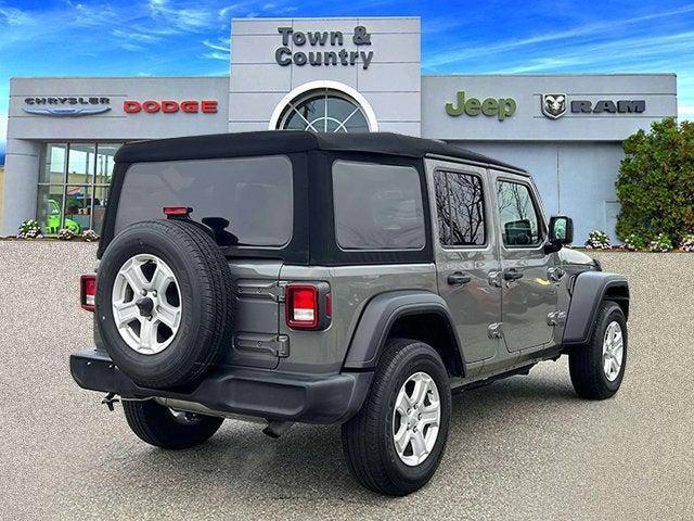 used 2021 Jeep Wrangler Unlimited car, priced at $27,995