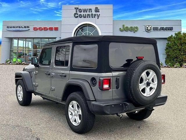 used 2021 Jeep Wrangler Unlimited car, priced at $27,995