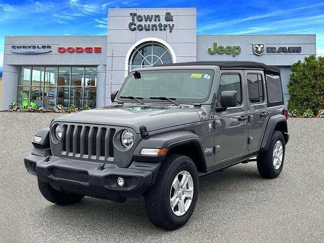 used 2021 Jeep Wrangler Unlimited car, priced at $27,995