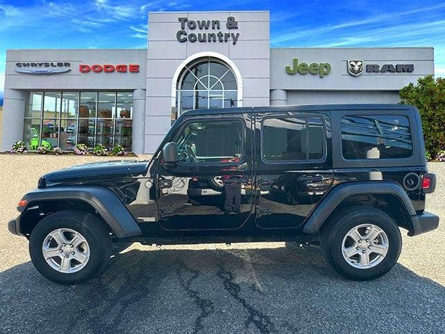 used 2021 Jeep Wrangler Unlimited car, priced at $27,895