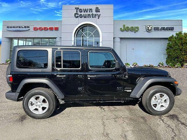 used 2021 Jeep Wrangler Unlimited car, priced at $27,895