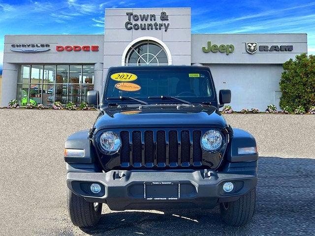 used 2021 Jeep Wrangler Unlimited car, priced at $27,895