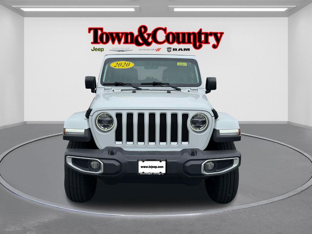 used 2020 Jeep Wrangler Unlimited car, priced at $27,995