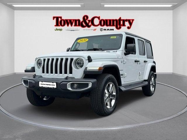 used 2020 Jeep Wrangler Unlimited car, priced at $25,892
