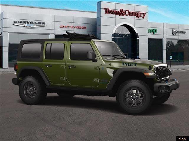 new 2024 Jeep Wrangler 4xe car, priced at $46,535