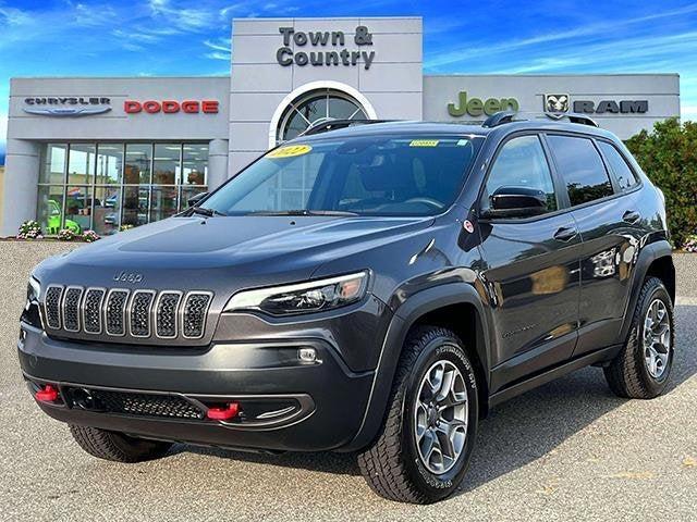 used 2022 Jeep Cherokee car, priced at $28,895