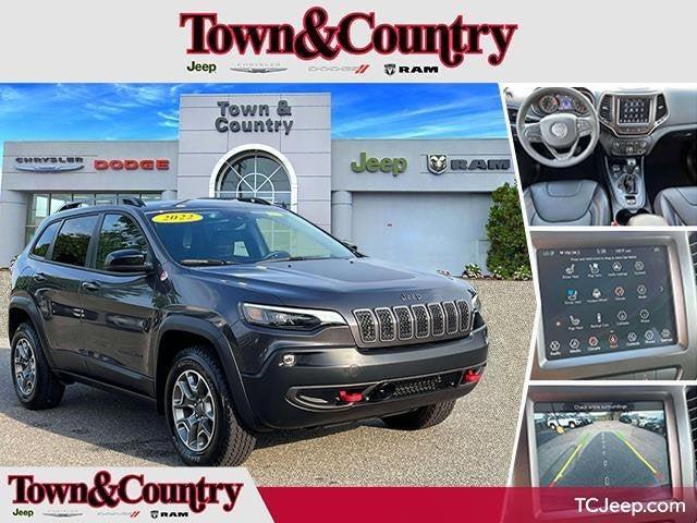 used 2022 Jeep Cherokee car, priced at $29,995