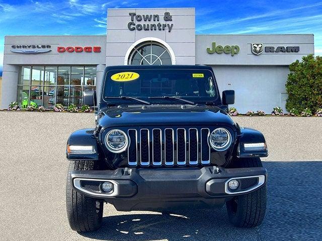 used 2021 Jeep Wrangler Unlimited 4xe car, priced at $29,995