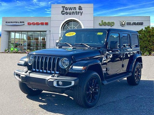 used 2021 Jeep Wrangler Unlimited 4xe car, priced at $29,995