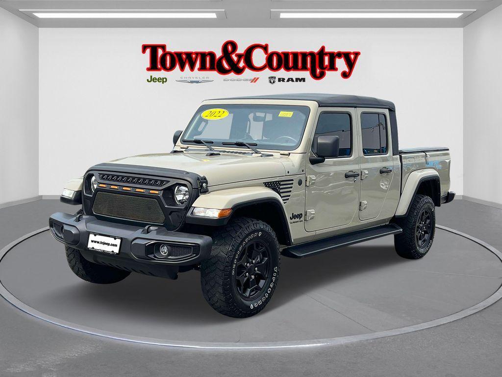used 2022 Jeep Gladiator car, priced at $32,662
