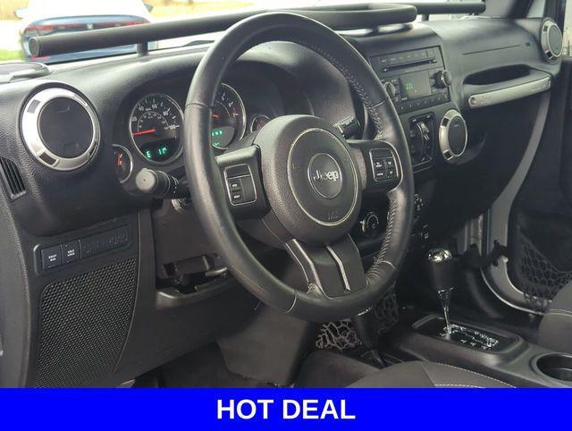 used 2015 Jeep Wrangler Unlimited car, priced at $20,236