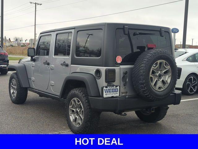 used 2015 Jeep Wrangler Unlimited car, priced at $20,236