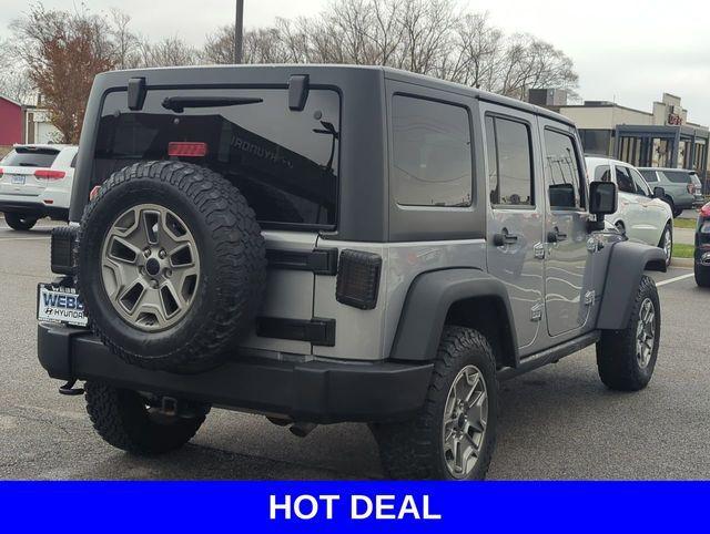 used 2015 Jeep Wrangler Unlimited car, priced at $20,236