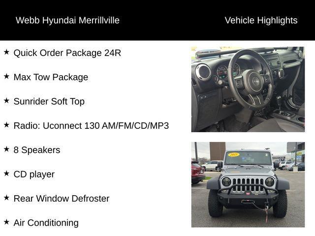 used 2015 Jeep Wrangler Unlimited car, priced at $20,236