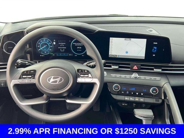 new 2025 Hyundai Elantra HEV car, priced at $28,319