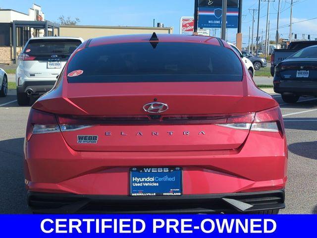 used 2023 Hyundai Elantra car, priced at $18,148