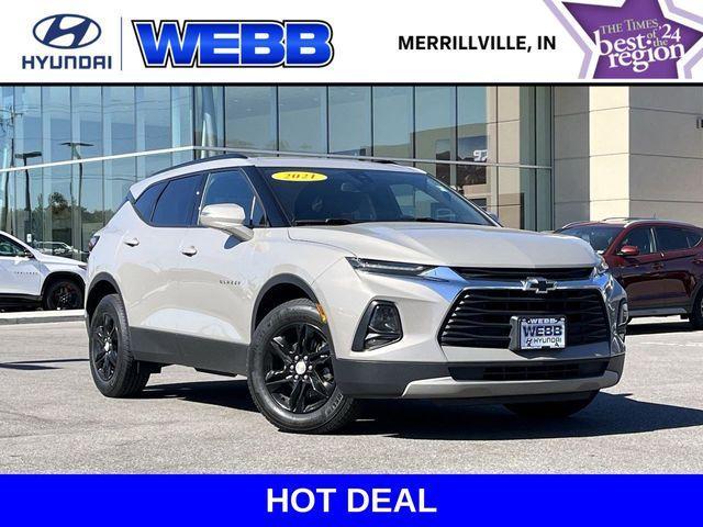 used 2021 Chevrolet Blazer car, priced at $21,297