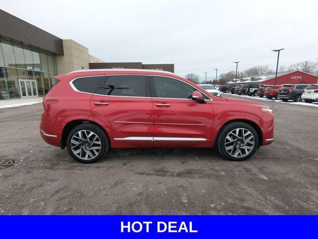 used 2022 Hyundai Santa Fe car, priced at $26,999