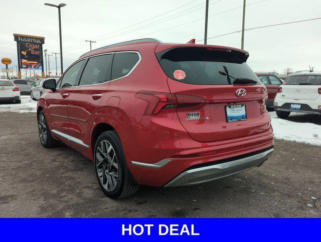 used 2022 Hyundai Santa Fe car, priced at $26,999