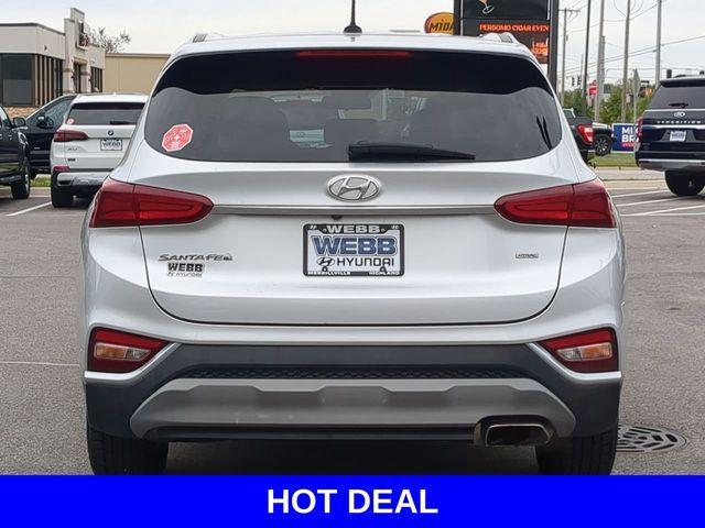 used 2019 Hyundai Santa Fe car, priced at $15,599