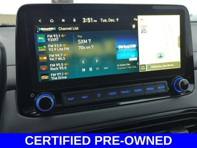 used 2023 Hyundai Kona car, priced at $21,255