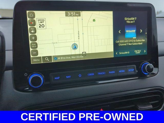 used 2023 Hyundai Kona car, priced at $21,255