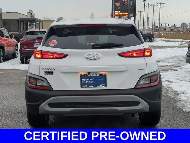 used 2023 Hyundai Kona car, priced at $21,255