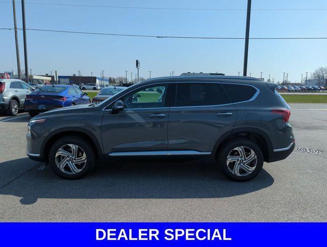 used 2021 Hyundai Santa Fe car, priced at $20,690