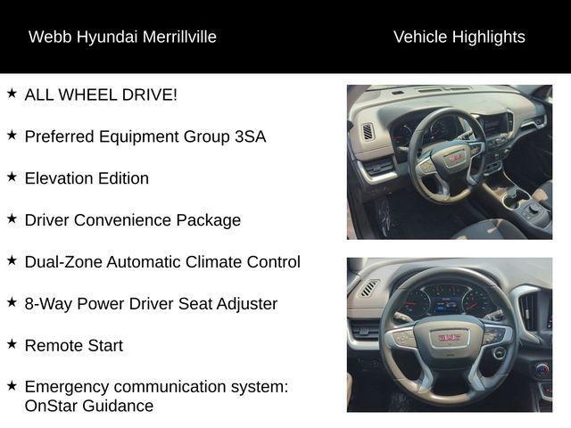 used 2022 GMC Terrain car, priced at $21,132