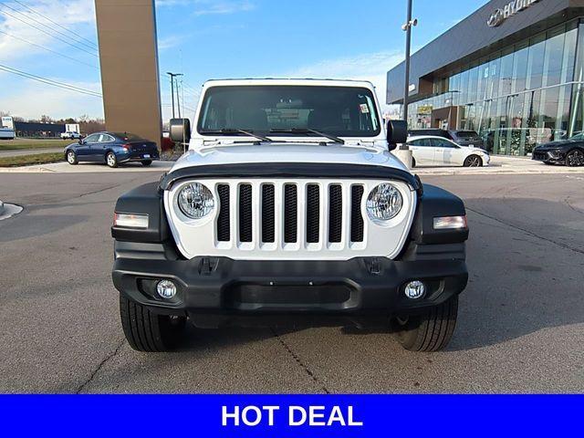 used 2021 Jeep Wrangler Unlimited car, priced at $29,999