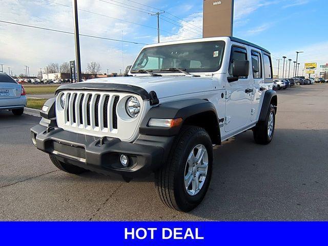 used 2021 Jeep Wrangler Unlimited car, priced at $29,999