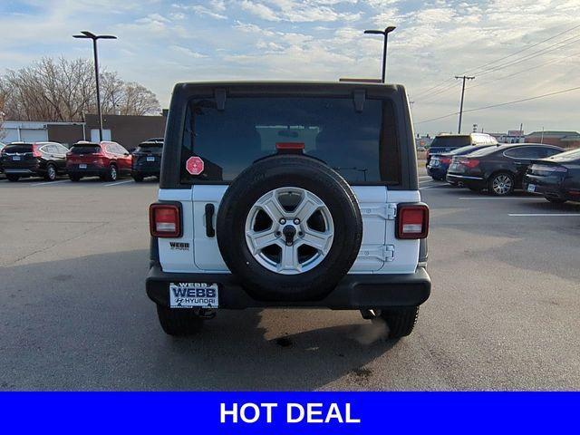 used 2021 Jeep Wrangler Unlimited car, priced at $29,999