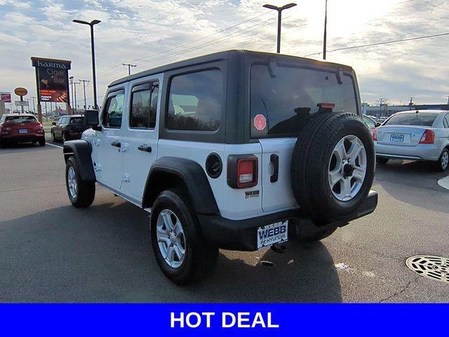 used 2021 Jeep Wrangler Unlimited car, priced at $29,999