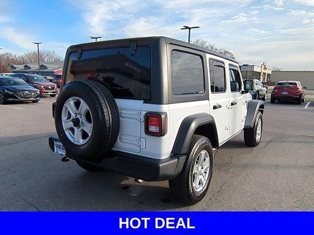 used 2021 Jeep Wrangler Unlimited car, priced at $29,999