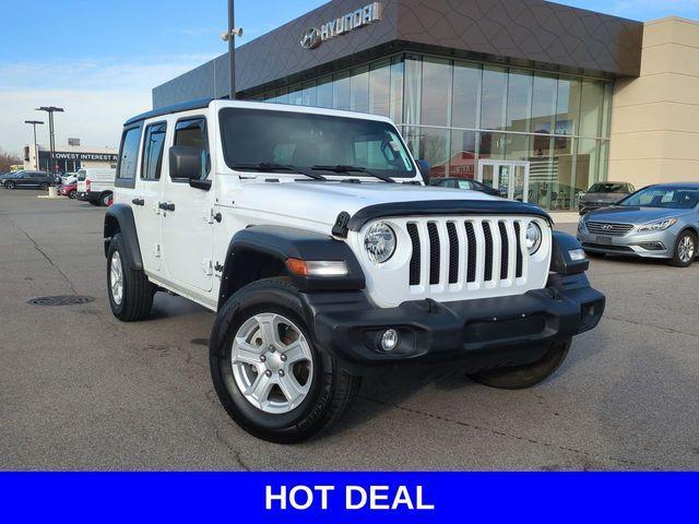 used 2021 Jeep Wrangler Unlimited car, priced at $29,999