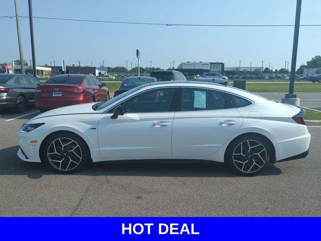 used 2022 Hyundai Sonata car, priced at $26,620
