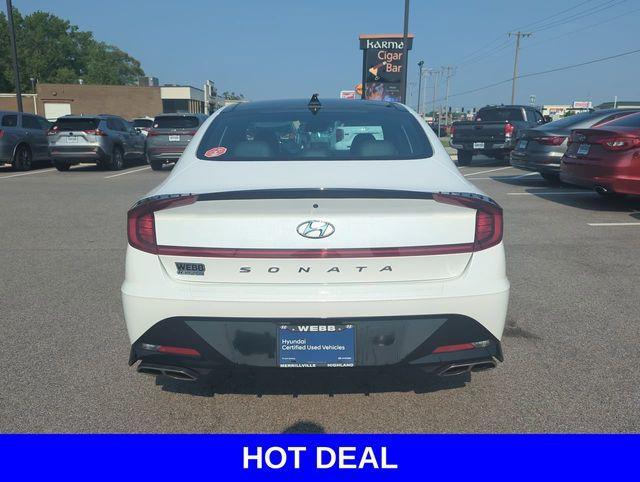 used 2022 Hyundai Sonata car, priced at $25,955