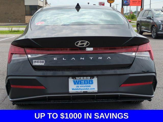 new 2024 Hyundai Elantra car, priced at $26,463