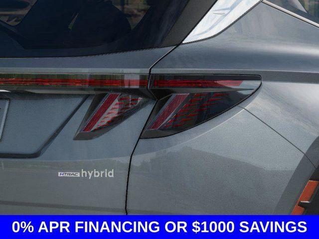 new 2025 Hyundai Tucson Hybrid car, priced at $37,554