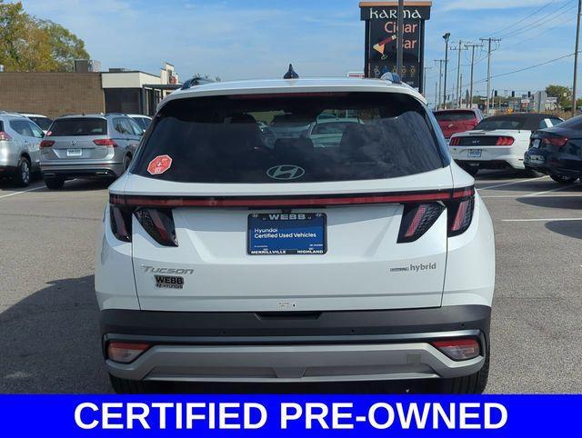 used 2025 Hyundai TUCSON Hybrid car, priced at $36,875