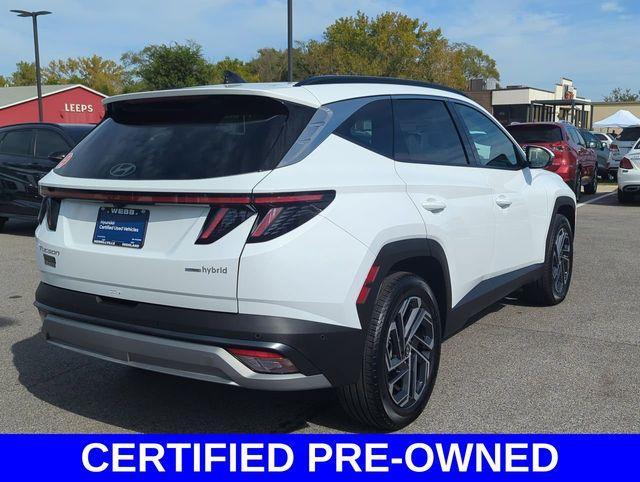 used 2025 Hyundai TUCSON Hybrid car, priced at $36,875