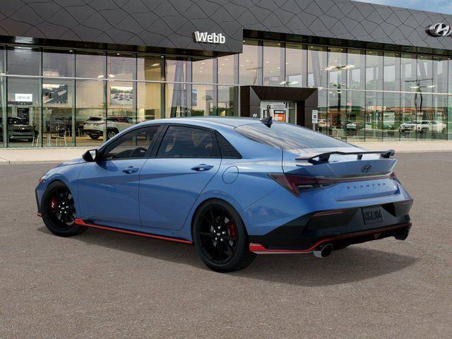 new 2025 Hyundai Elantra N car, priced at $37,275