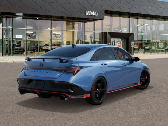 new 2025 Hyundai Elantra N car, priced at $37,275