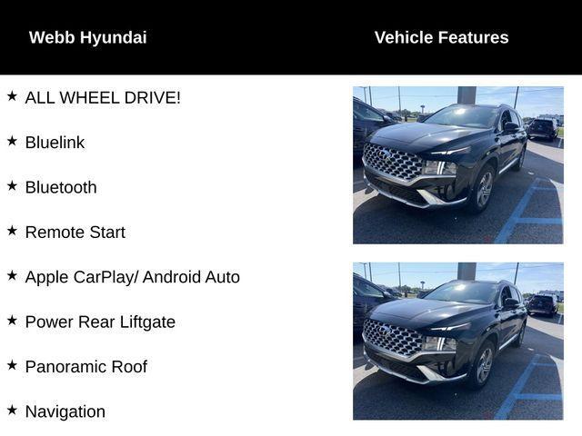 used 2023 Hyundai Santa Fe car, priced at $27,500