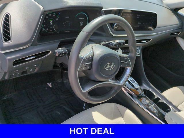 used 2021 Hyundai Sonata Hybrid car, priced at $22,395