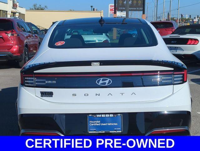 used 2025 Hyundai Sonata car, priced at $28,160