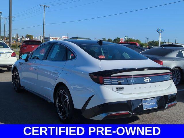 used 2025 Hyundai Sonata car, priced at $28,160