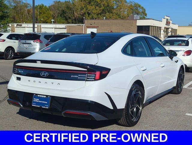 used 2025 Hyundai Sonata car, priced at $28,160